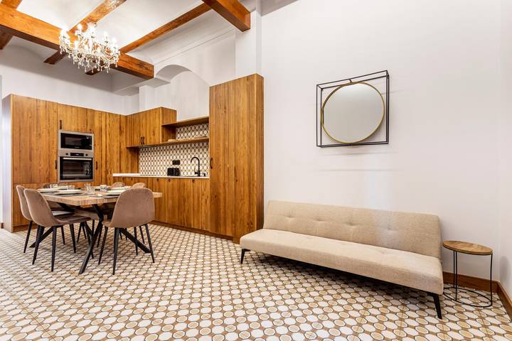 Apartamento para 6 personas, con terraza en La Malvarrosa