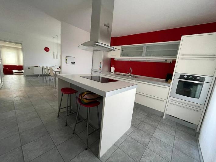 Ferienwohnung für 6 Personen, mit Garten und Ausblick