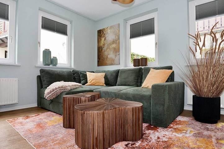 Ganze Wohnung, Neue Designwohnung mit Terrasse in der Altstadt in Nordhausen, Harzvorland