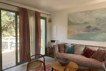 Agriturismo pour 3 personnes, avec jardin et piscine à Oletta