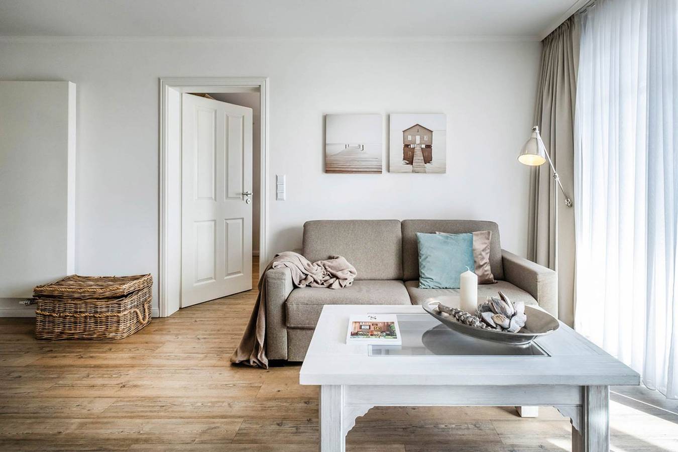 Ganze Wohnung, Weisse Villa - Apartment für 2 Personen am Hafen von Büsum in Hafen Büsum, Büsum