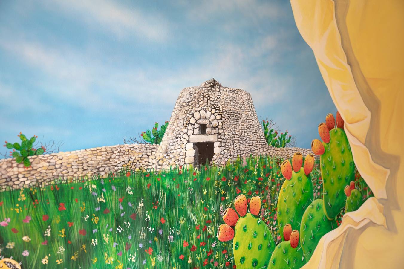 Bed and Breakfast 'Paradise - Sole' con jardín privado, Wi-Fi y aire acondicionado in Melendugno, Provincia de Lecce