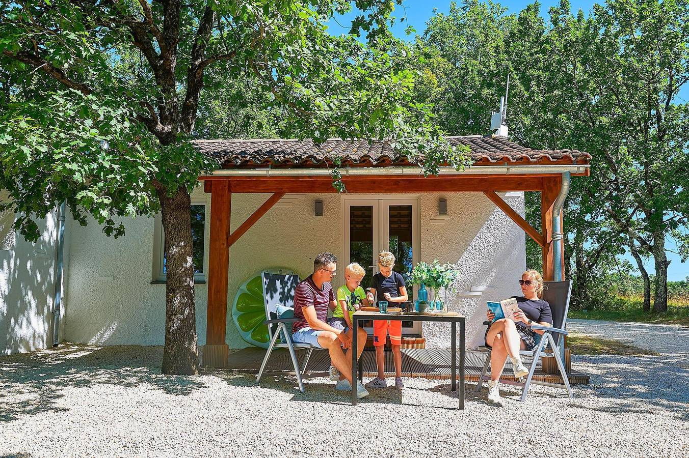 Village des Cigales — Chenille 2p. in Mauroux, Lot