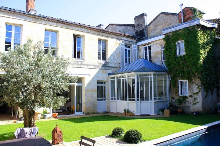 Ferienhaus für 9 Personen, mit Garten