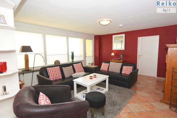 Ferienwohnung für 4 Personen, mit Seeblick und Balkon in Westerland - 4