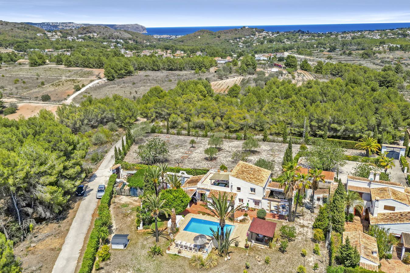 Villa 'La Siesta' con vistas a la montaña, piscina privada y Wi-Fi in Jávea, Costa Blanca
