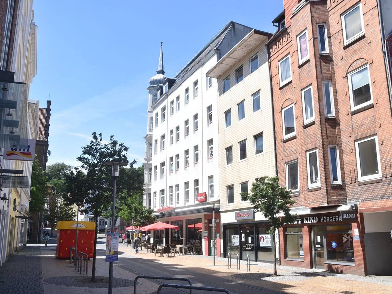 Ganze Ferienwohnung, Domizile Am Südermarkt - Am Südermarkt / zentral gelegene 2-Zimmer-Whg. im 2. Og mit Balkon in Flensburg, Flensburger Förde