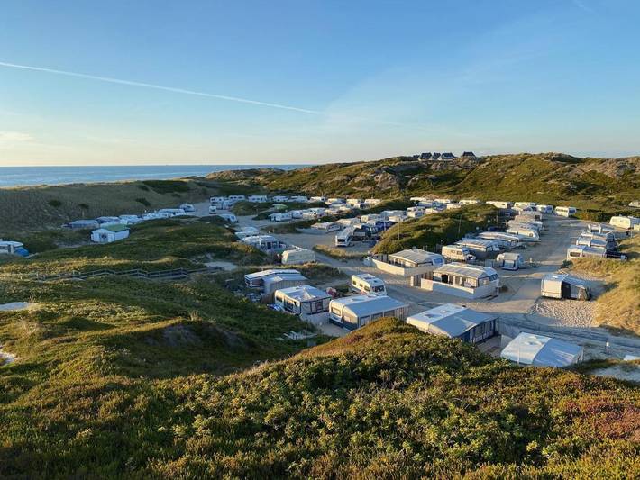 Camping für 4 Personen, mit Terrasse und Ausblick an der Nordsee - 3