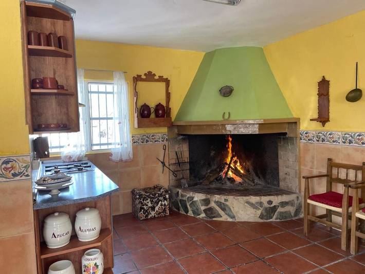 Casa rural con piscina para 10 personas, con Terraza y Jardín además de Piscina y Vistas en Provincia de Albacete - 4