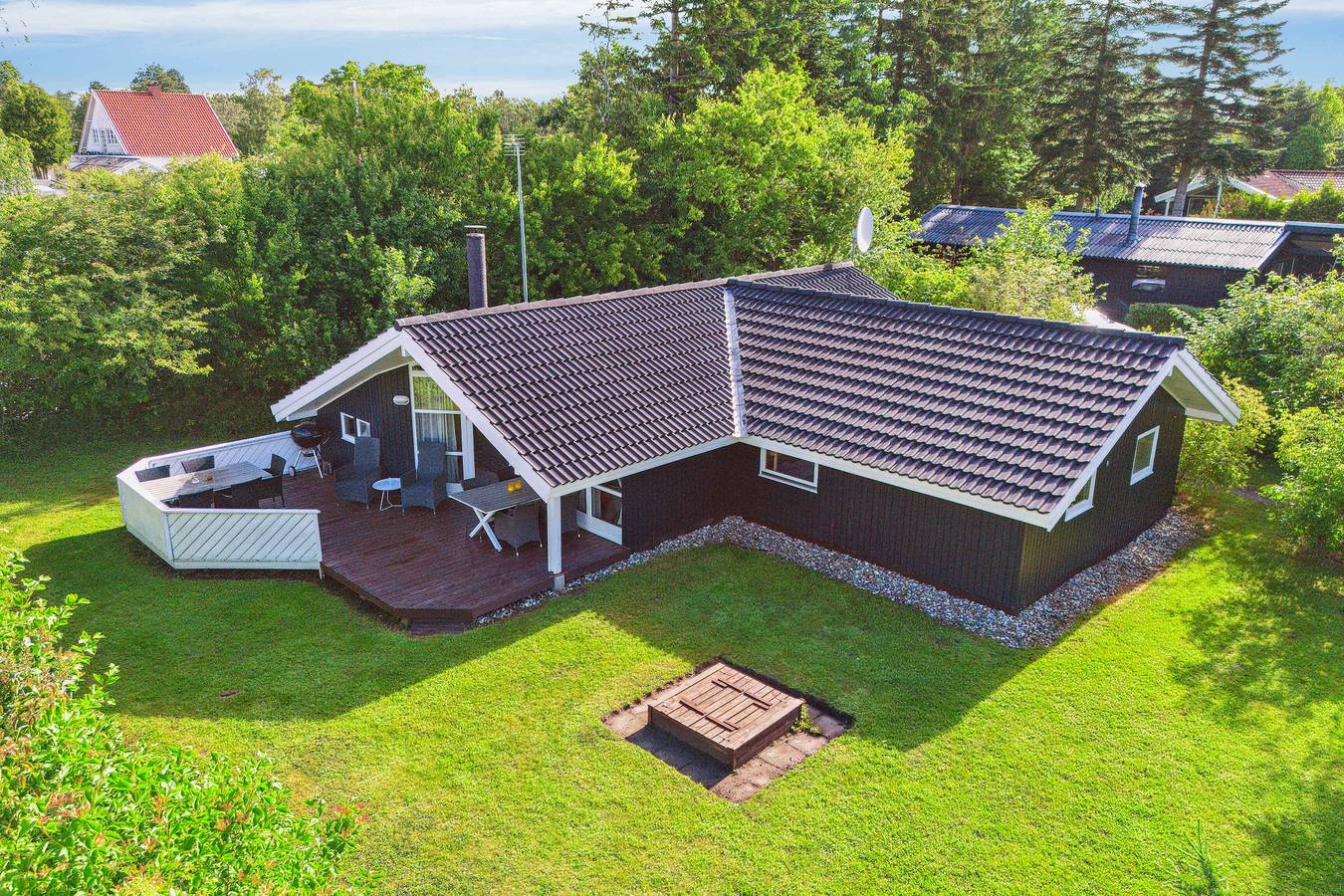 Nahe Strandzentrum, privat und uneinsehbar. in Stillinge Strand, Slagelse