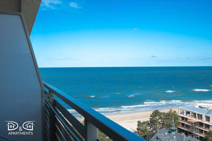 Apartament wakacyjny dla 2 osób, z widok i balkon w Woliński Park Narodowy