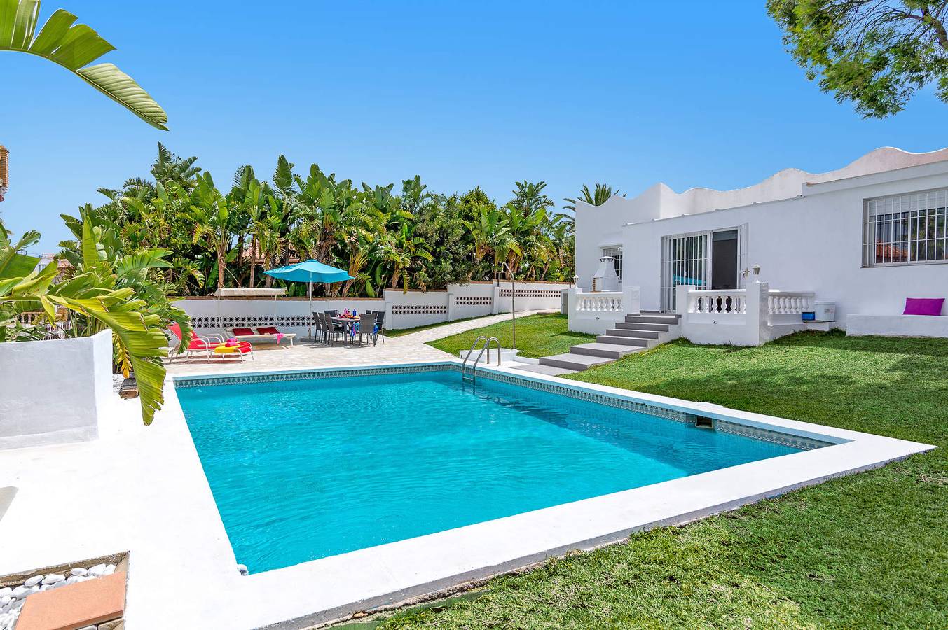 Villa für 8 Personen in Playa El Bombo, Mijas