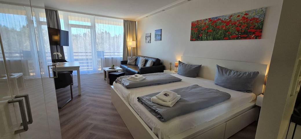 Ferienwohnung für 3 Personen, mit Balkon und Seeblick in Goslar - 3