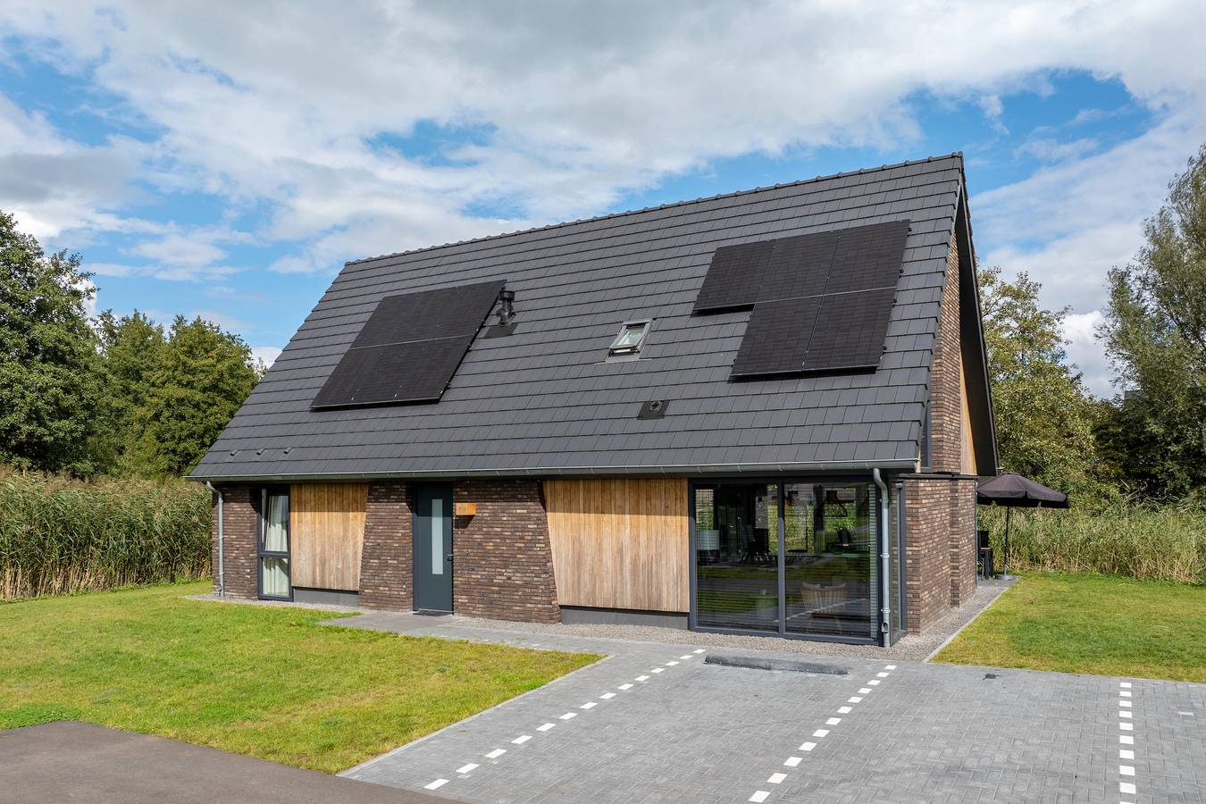 Bungalow für 12 Personen mit Terrasse in Drenthe
