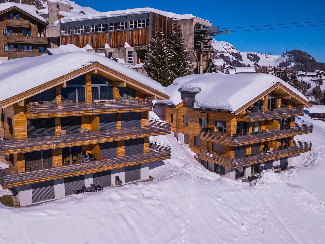 Ganze Wohnung, Apartmenthaus Riederhoru A Eg in Riederalp, Aletsch Arena