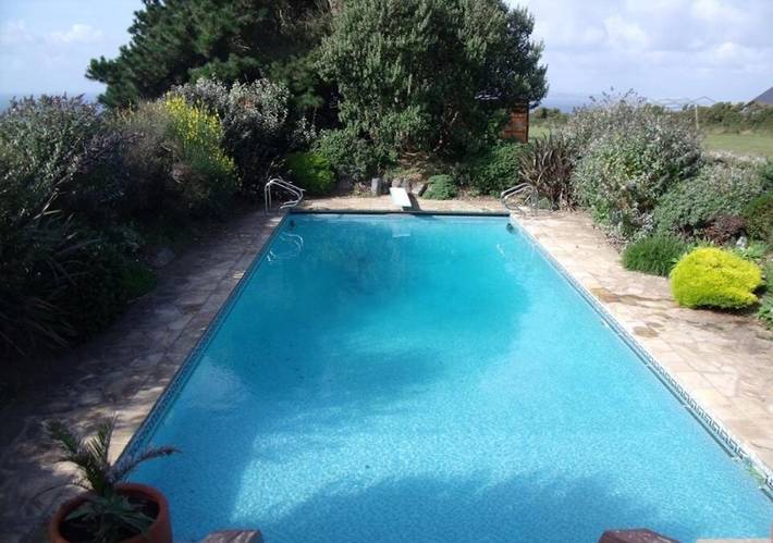 Ferienwohnung für 4 Personen, mit Pool und Ausblick sowie Garten auf Guernsey - 4