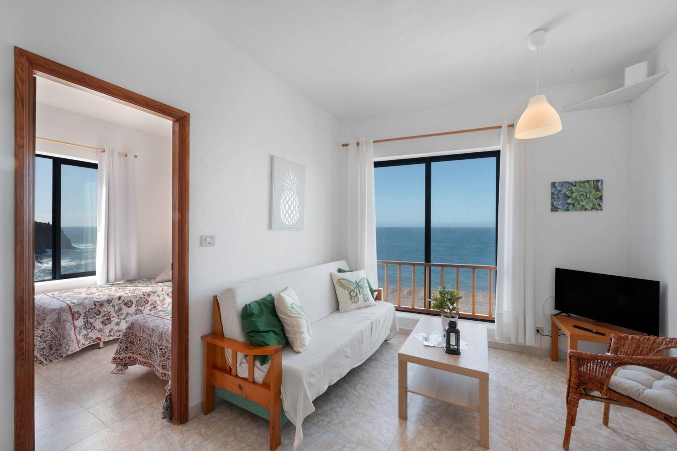 Apartamento entero, Apartamento 'La Bayana - 5' con vistas al mar, piscina compartida y Wi-Fi in Puerto Naos, Los Llanos de Aridane