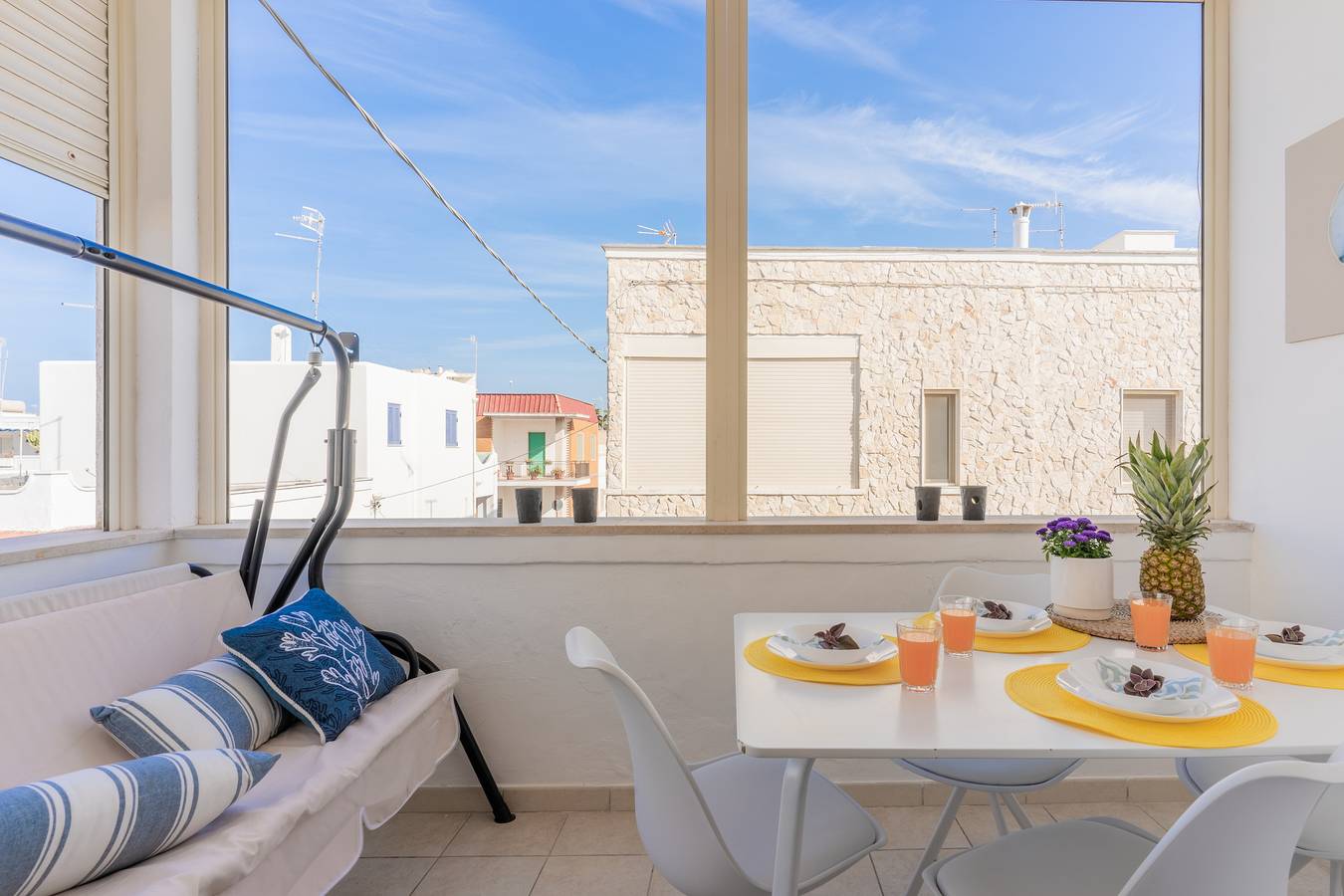 Casa vacanza per 4 persone con balcone in Lido Specchiolla, Carovigno