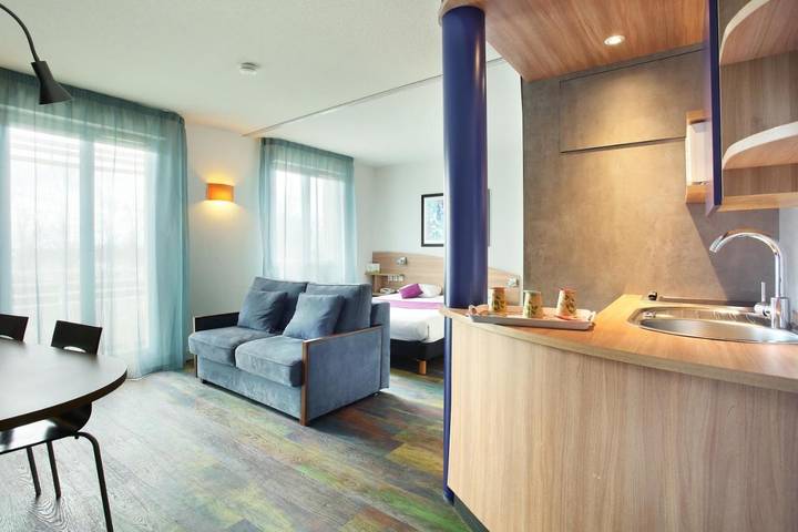 Appart’hôtel pour 4 personnes, avec Balcon