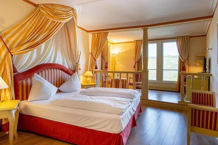 Ferienhaus für 2 Personen, mit Sauna und Balkon