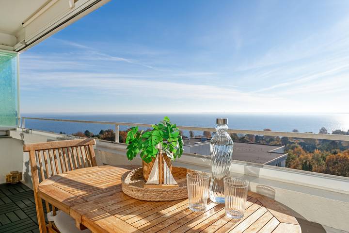 Ferienwohnung für 4 Personen, mit Balkon und Pool in Hansa-Park