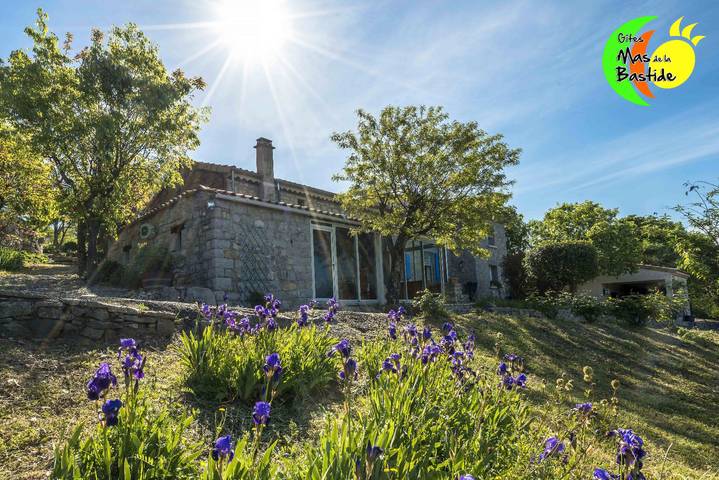 Maison de vacances pour 5 personnes, avec jardin, animaux acceptés à Joyeuse