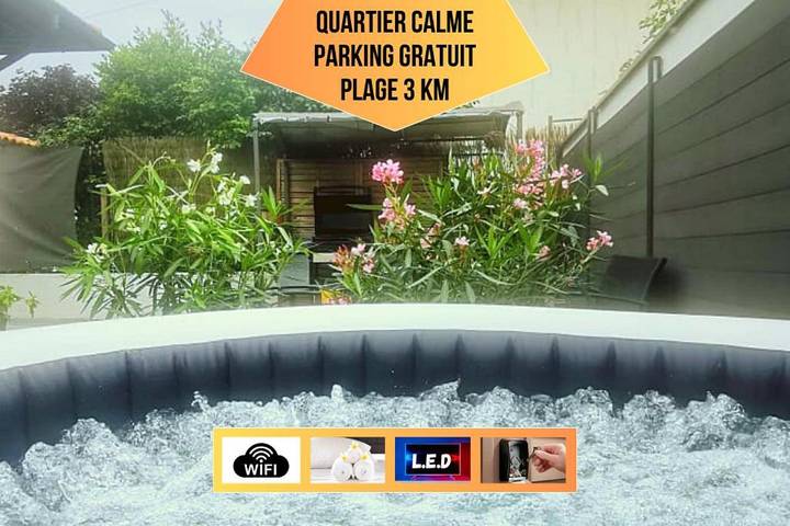 Location de vacances pour 6 personnes, avec jacuzzi et terrasse dans Aguilera