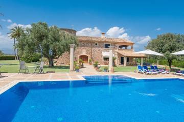 Villa in Sa Pobla, North Majorca für 10 