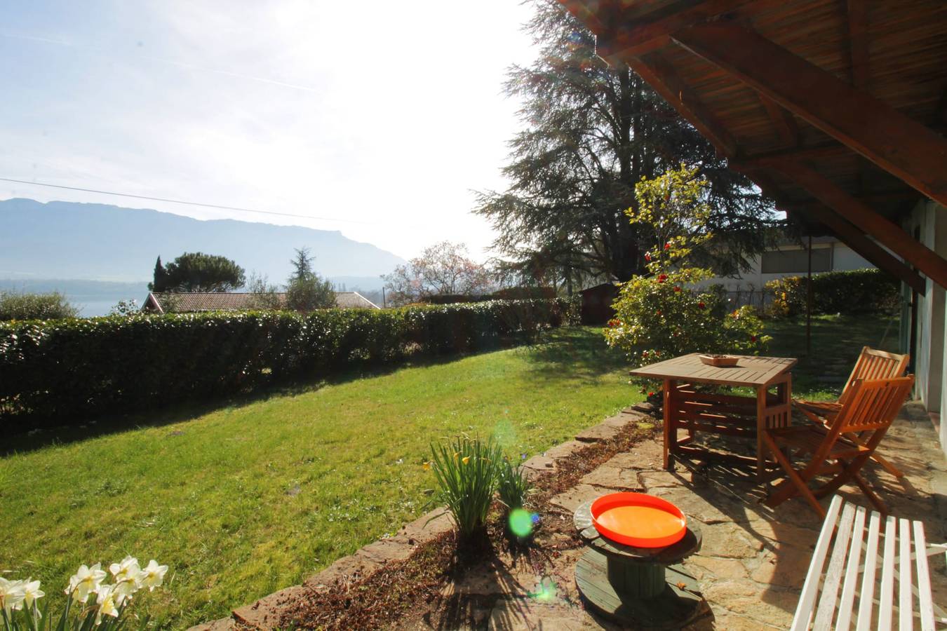 Geheel appartement, Vakantieappartement voor 4 personen met terras in Le Bourget-du-Lac, Chambéry en omgeving