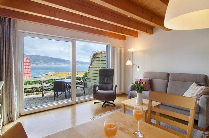 Ferienhaus für 4 Personen, mit Garten und Seeblick am Bodensee