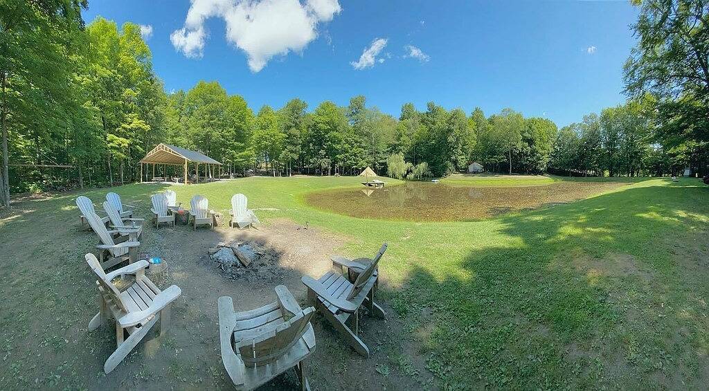 Quad Squad Glamping Tent & Breakfast for 2-4+  in Finger Lakes Wine Country in Yates County
