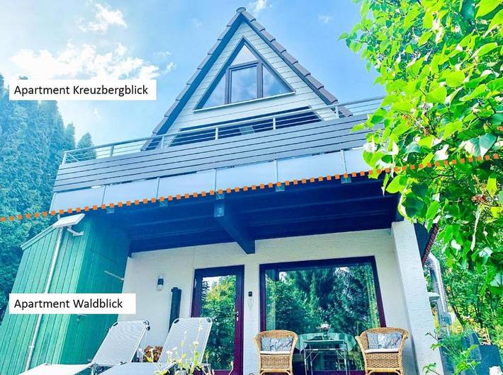 Ferienwohnung für 6 Personen, mit Garten und Ausblick in Bischofsheim an der Rhön - 4