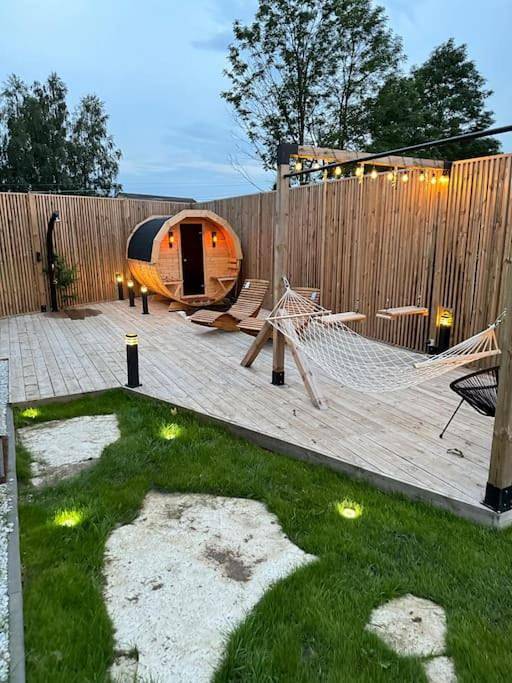 Storm Cottage in the Countryside in Województwo łódzkie