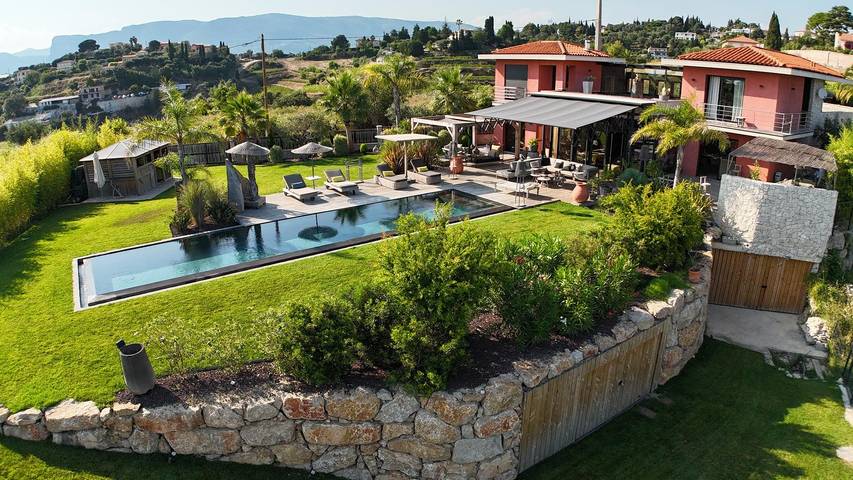 Villa für 8 Personen, mit Garten und Terrasse in Nizza - 2