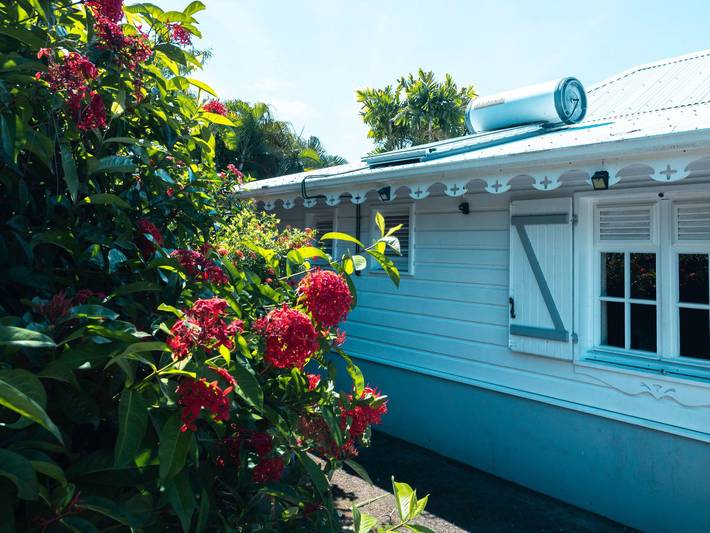 Bungalow pour 5 personnes, avec jardin, animaux acceptés en Martinique