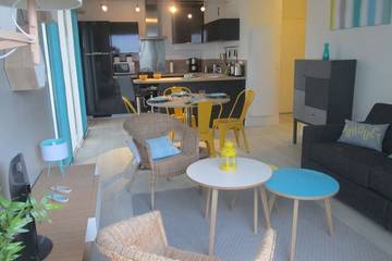 Gîte pour 4 personnes, avec balcon dans Office de Tourisme de Pleneuf Val Andre