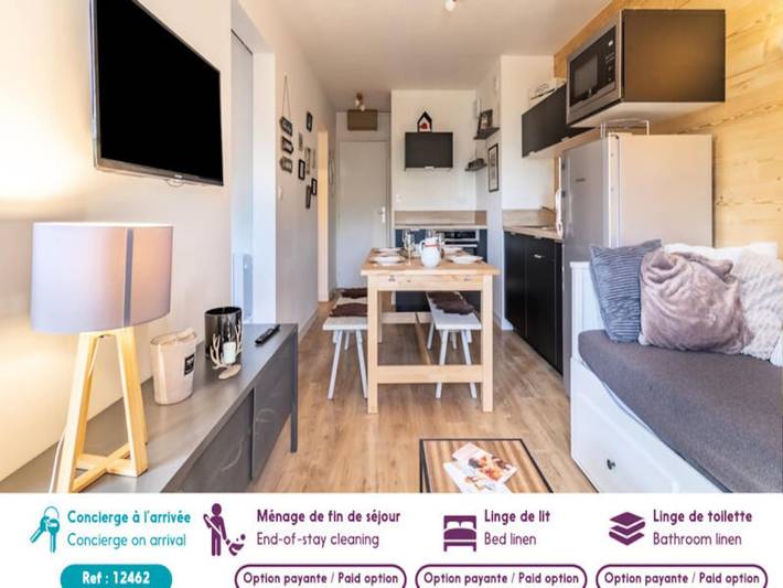 Gîte pour 6 personnes, avec balcon dans Col De Val Louron Azet - 2