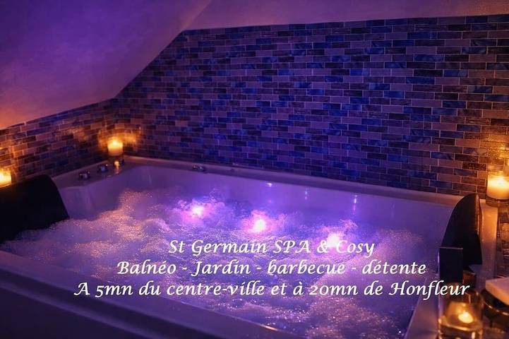 Location de vacances pour 4 personnes, avec jardin et jacuzzi, animaux acceptés à Saint-Germain-Village