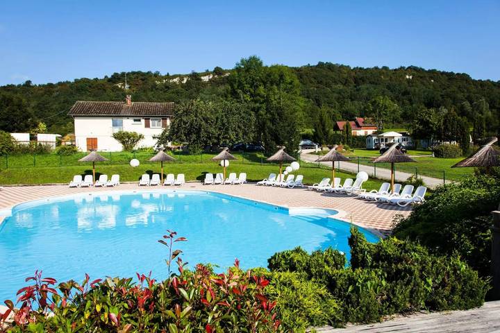 Wohnwagen für 4 Personen, mit Pool und Terrasse, mit Haustier in Franche-Comté - 4