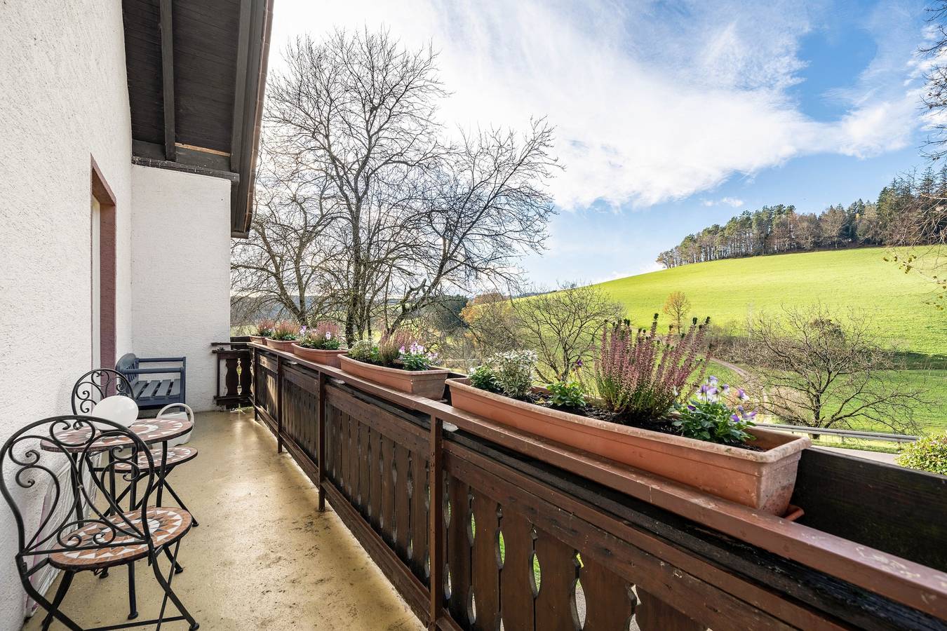 Ganze Wohnung, Ferienwohnung Talblick" mit Balkon und Terrasse in Elzach, Mittlerer Schwarzwald