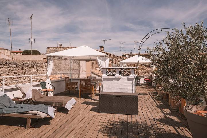 Appartement de vacances pour 6 personnes, avec terrasse, animaux acceptés