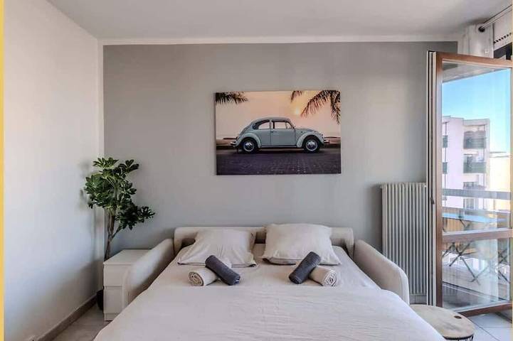 Ganze Wohnung, L'Azuré I Studio I Portes de Genève in Annemasse, Saint-Julien-en-Genevois und Umgebung