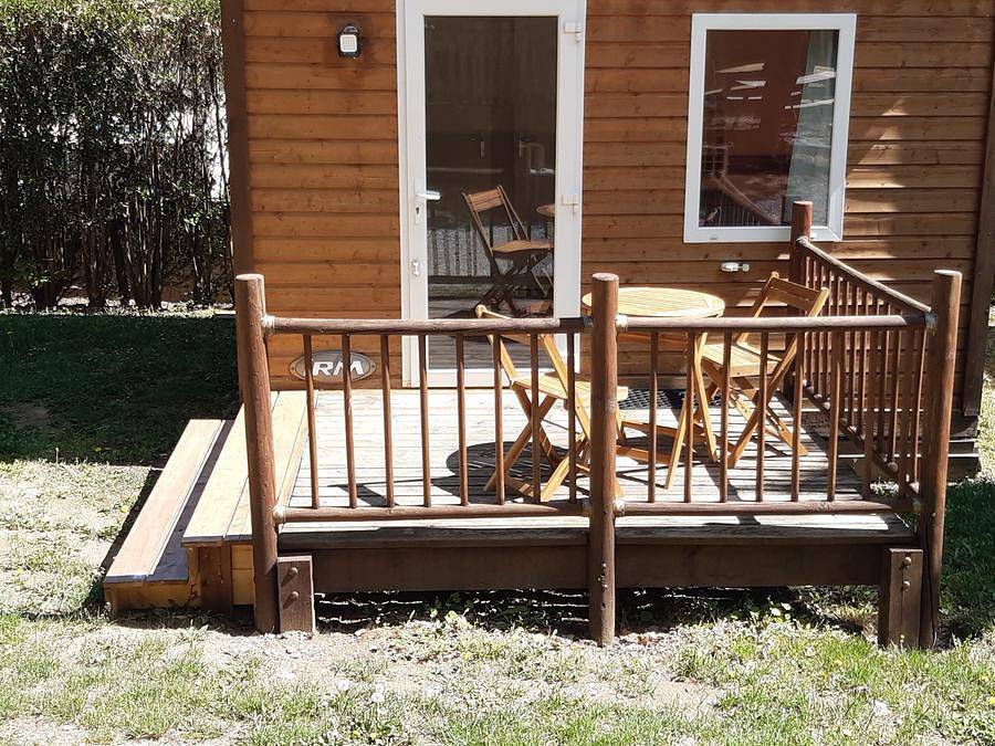 Camping Les Jardins d'Estavar - Mobilhome 2 personas - 16m2 in Estavar, Parque Natural Regional de los Pirineos Catalanes