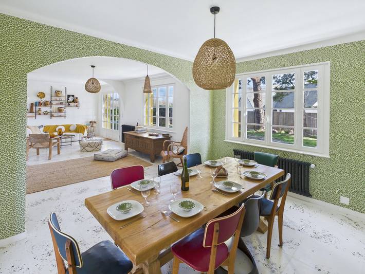 Casa de vacaciones para 8 personas, con terraza y jardín - 1