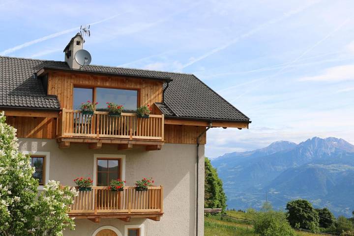 Ferienwohnung für 6 Personen, mit Sauna und Garten sowie Ausblick in Tisens - 2