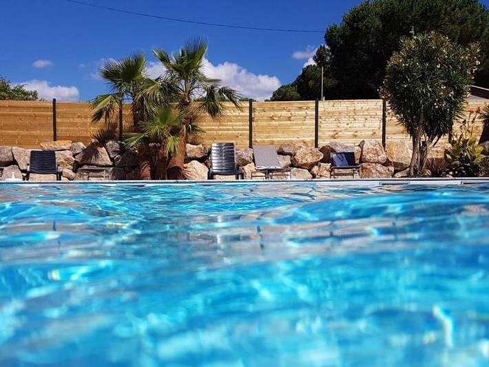 Camping Figurotta - Alojamiento 2 personas - Tipi in Bizanet, Costa mediterránea (Francia)