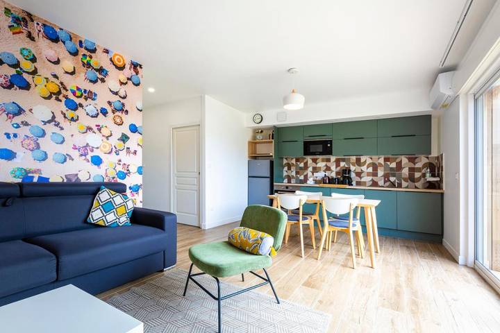 Apartamento de vacaciones para 6 personas, con terraza, Se admiten mascotas - 1