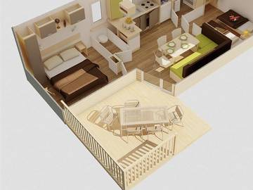 Camping pour 4 Personnes dans Saint-Palais-sur-Mer, Région de Rochefort, Photo 4