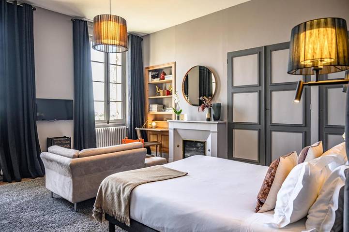 Chambre d’hôte pour 2 personnes, avec jardin ainsi que piscine et vue à Saint-Émilion - 4