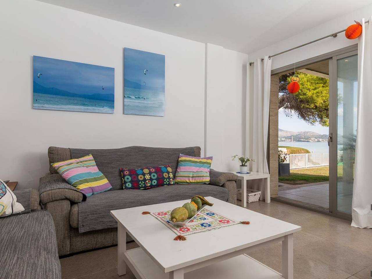 Las Gaviotas - Spektakuläre Villa mit Garten mit Blick auf das Meer in Playa de Muro, Muro